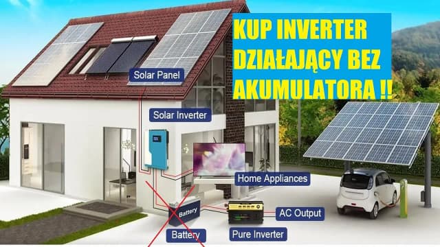 Inwerter hybrydowy off-grid bez akumulatora: funkcje i limity Inwerter hybrydowy off-grid bez akumulatora: funkcje i limity