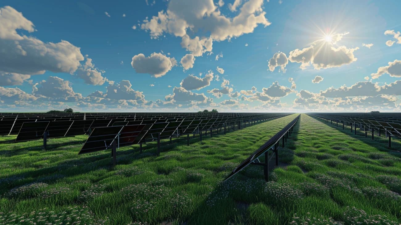 Instalacja fotowoltaiczna na gruncie: wskazówki - instalacja Instalacja fotowoltaiczna na gruncie: wskazówki - instalacja