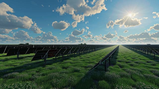 Instalacja fotowoltaiczna na gruncie: wskazówki - instalacja Instalacja fotowoltaiczna na gruncie: wskazówki - instalacja